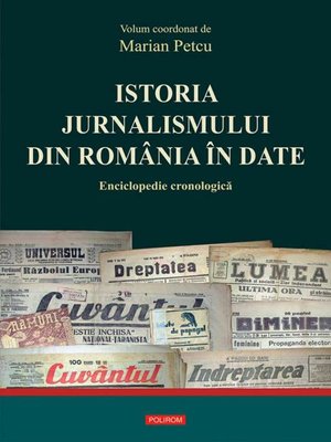 cover image of Istoria jurnalismului din România în date